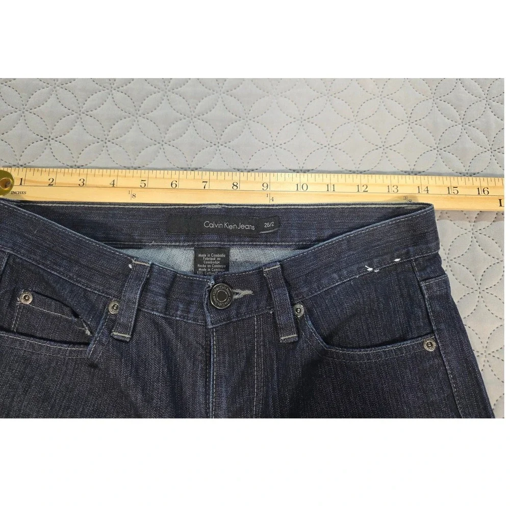 Calvin Klein Jeans Dark Indigo Flare Jeans